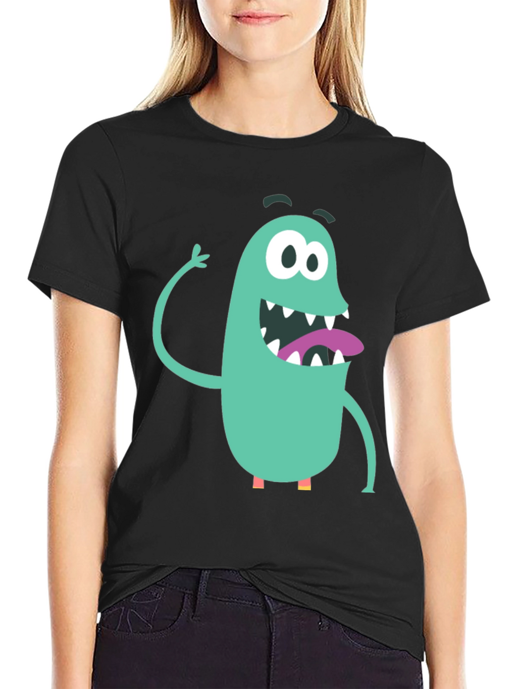 Monster Graphic T-Shirt - Fun Cartoon Design