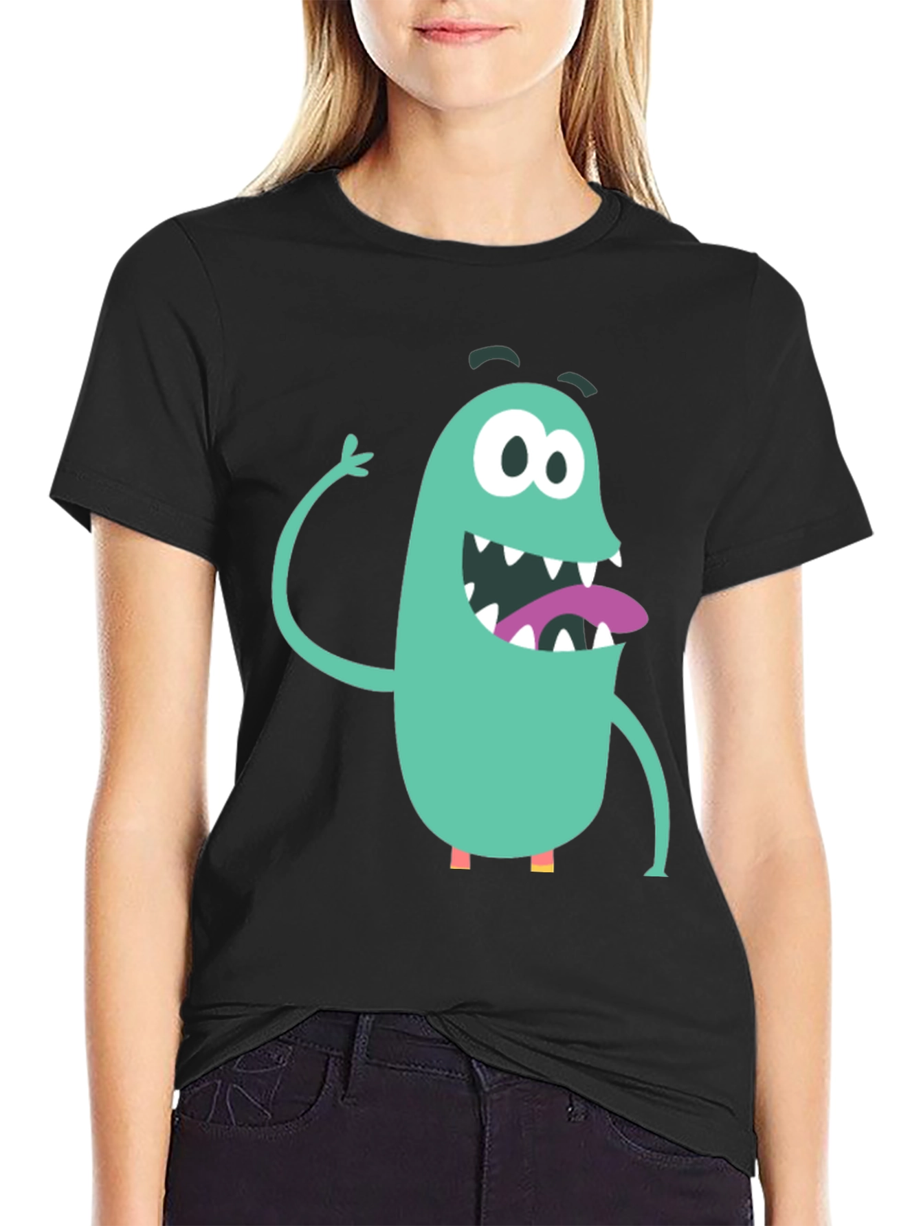 Monster Graphic T-Shirt - Fun Cartoon Design