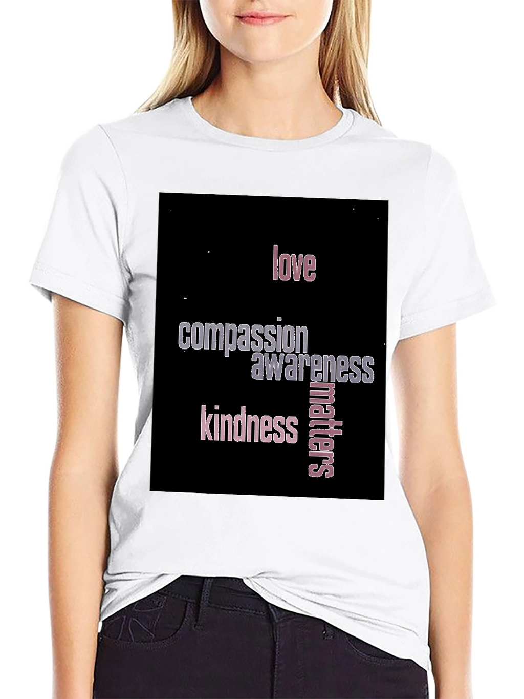 Love Compassion Awareness & Kindness T-Shirt