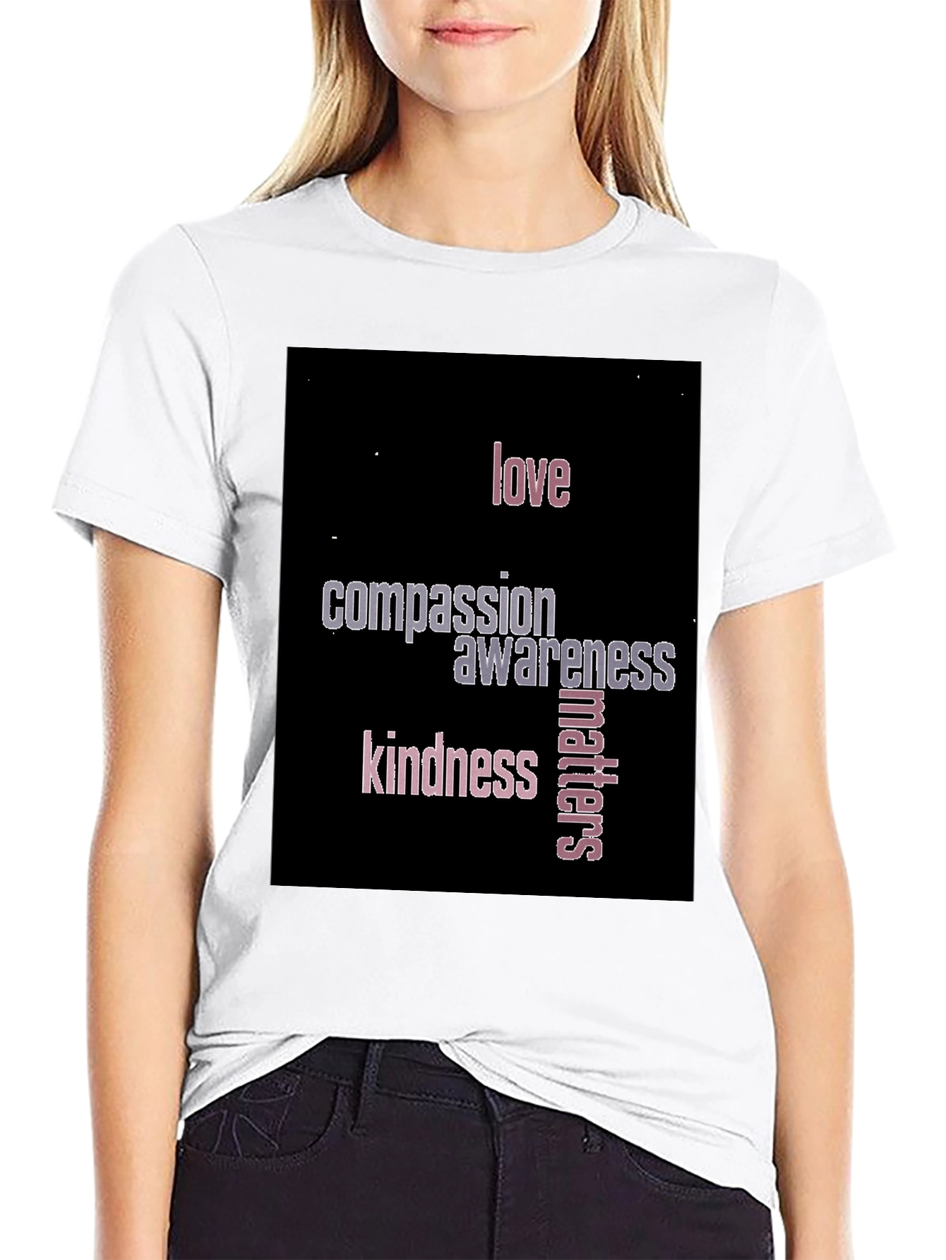 Love Compassion Awareness & Kindness T-Shirt
