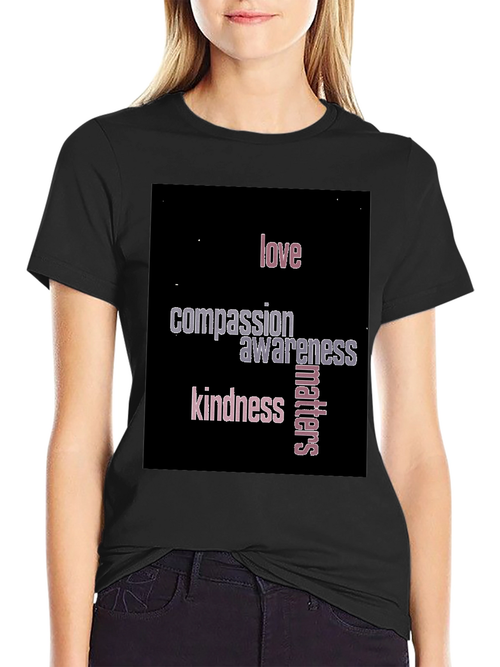 Love Compassion Awareness & Kindness T-Shirt