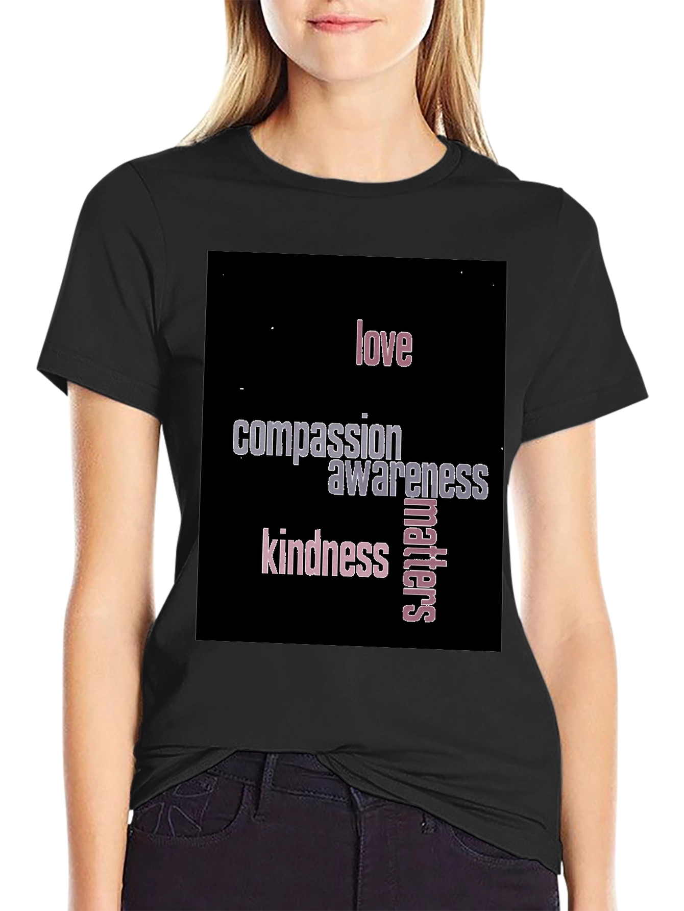 Love Compassion Awareness & Kindness T-Shirt