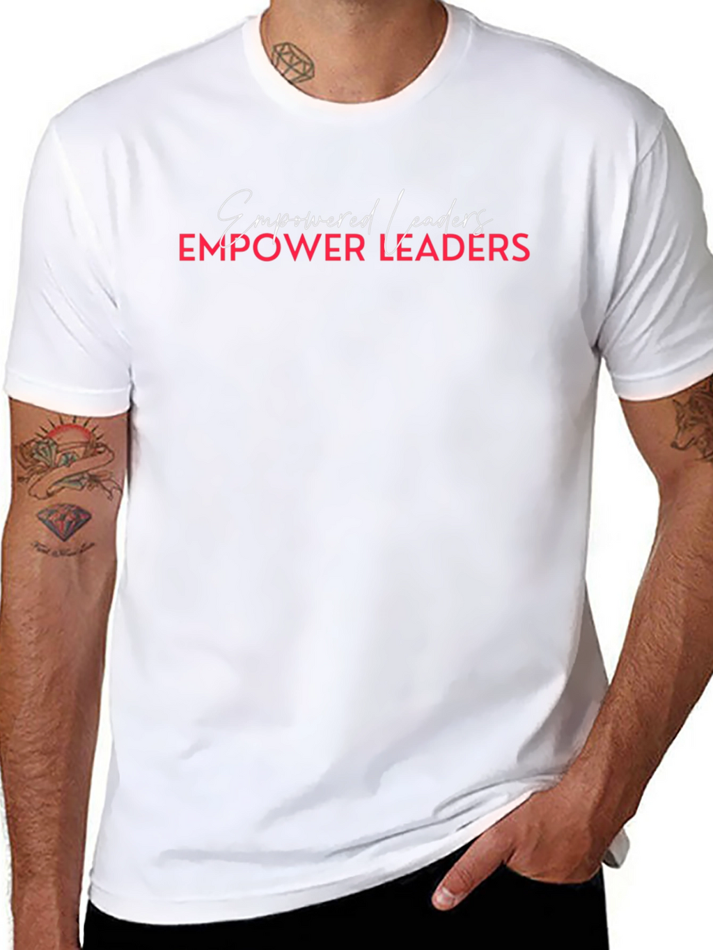 Empower Leaders Graphic T-Shirt - Black