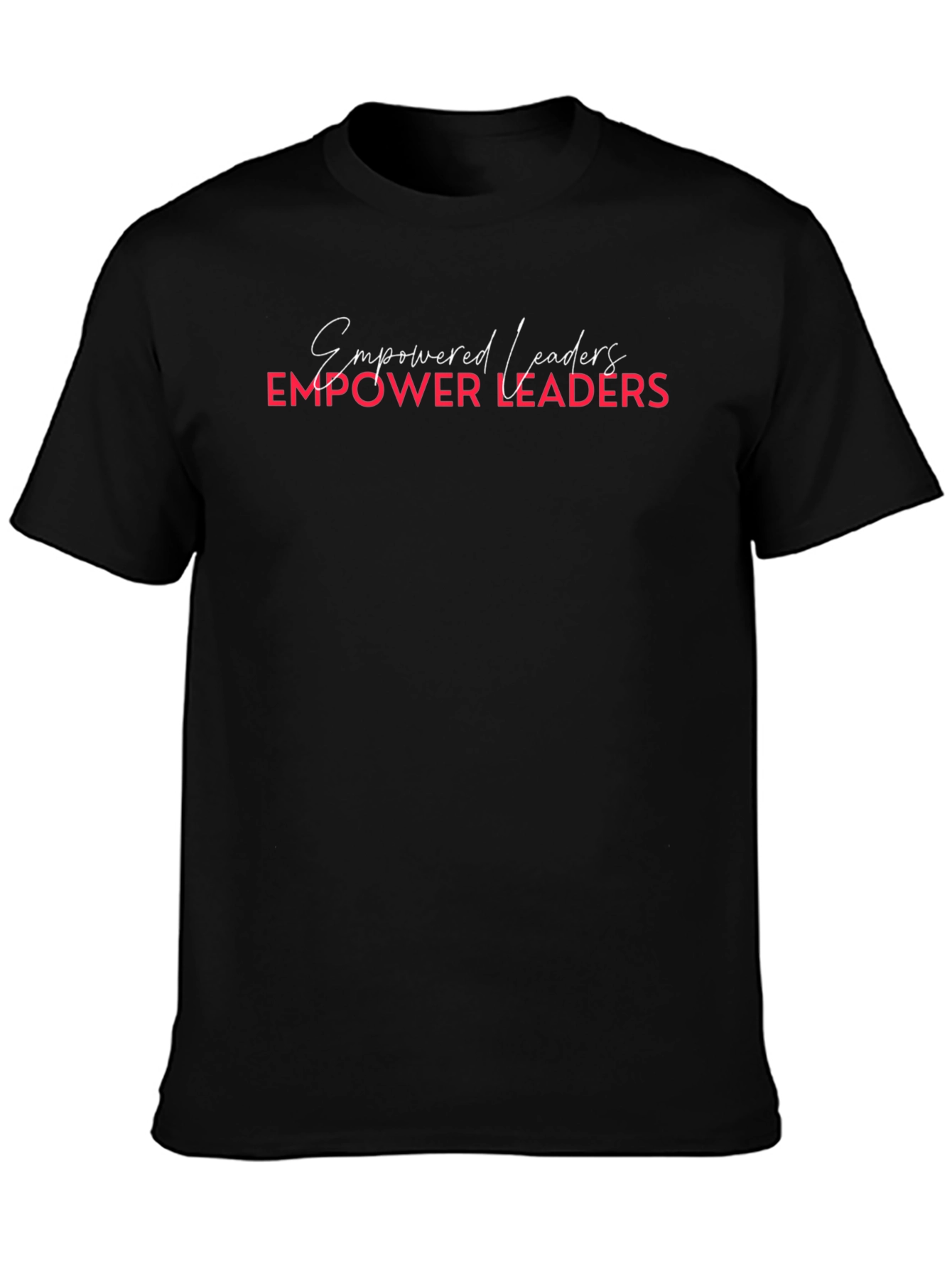 Empower Leaders Graphic T-Shirt - Black