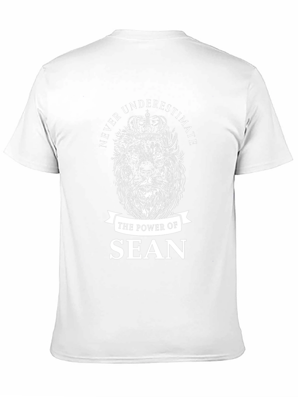 Sean Power Lion Black Graphic Tee