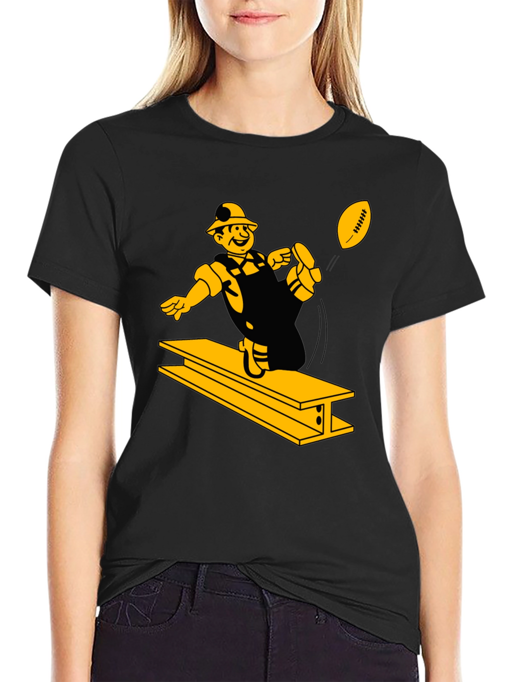 Pittsburgh Steelers Inspired Graphic T-Shirt