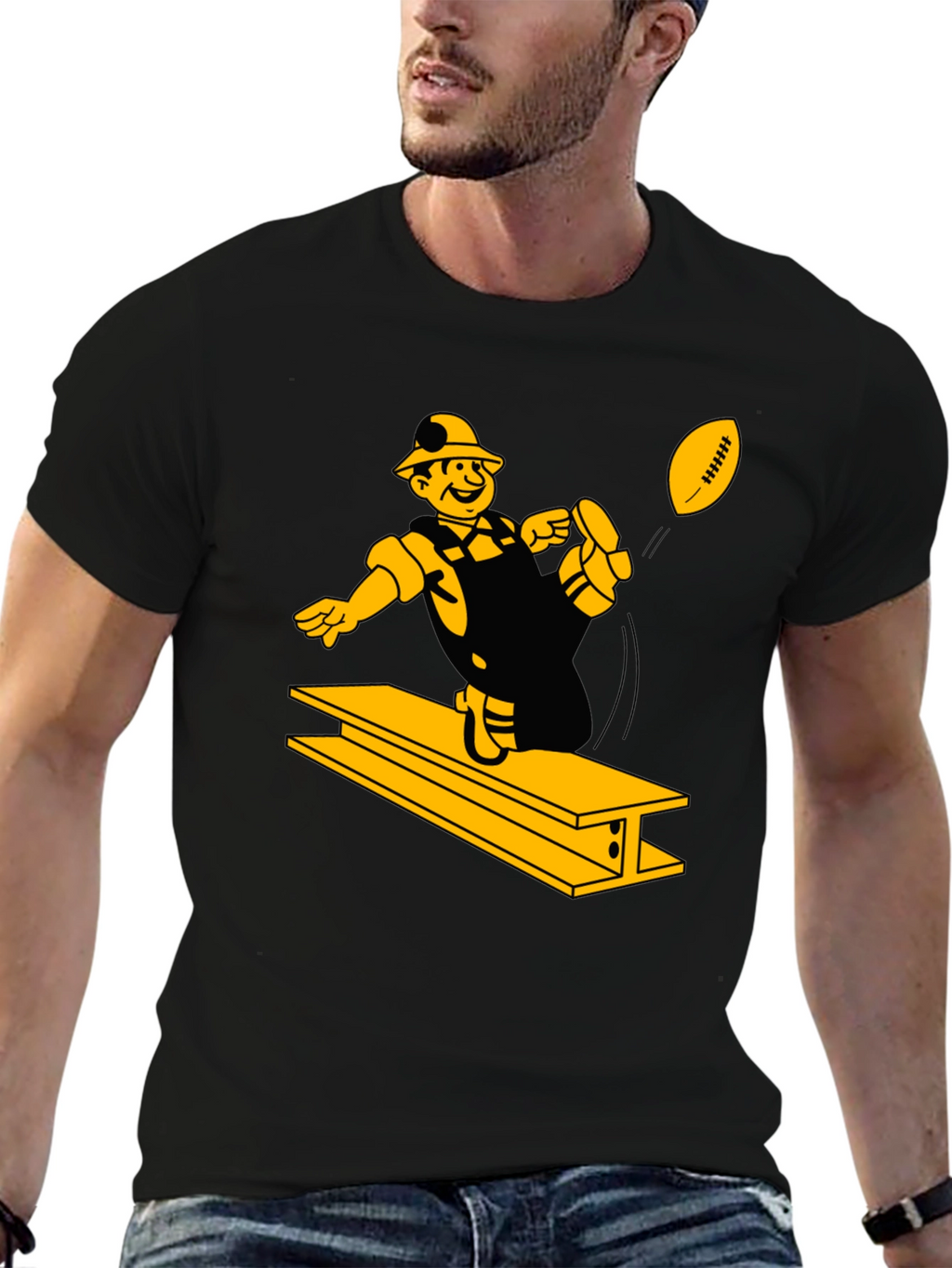 Pittsburgh Steelers Inspired Graphic T-Shirt