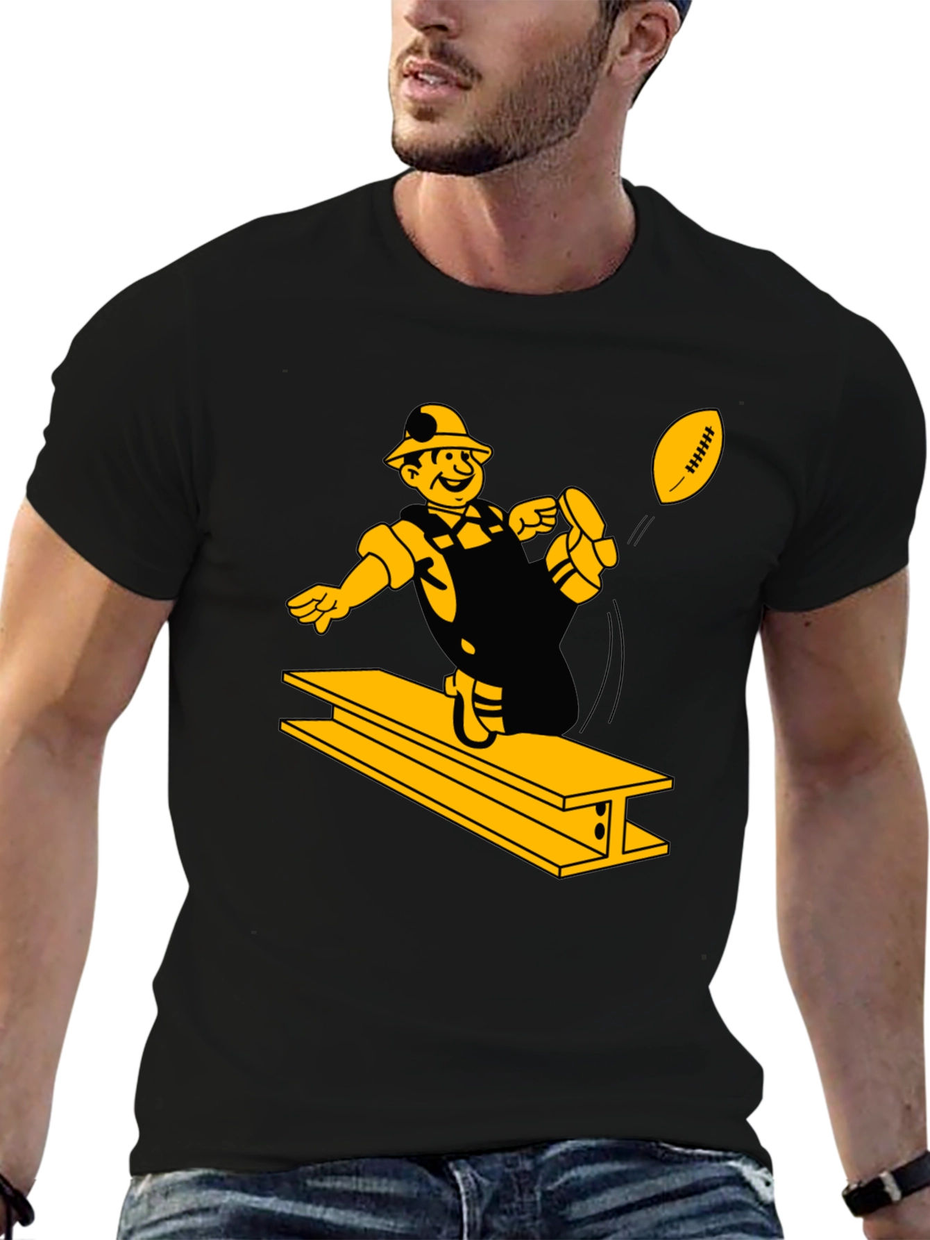 Pittsburgh Steelers Inspired Graphic T-Shirt