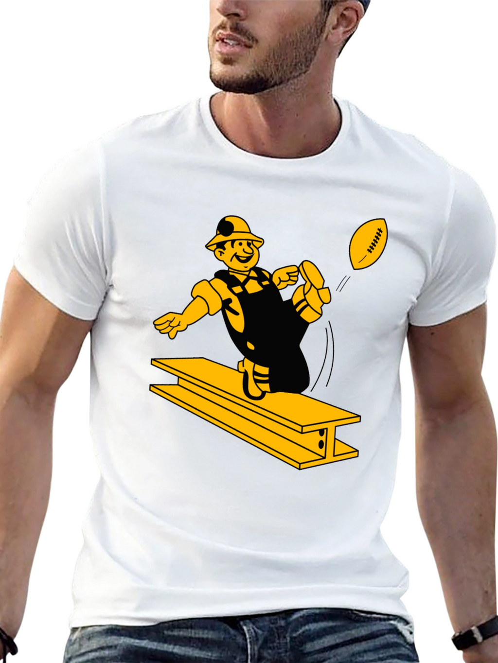 Pittsburgh Steelers Inspired Graphic T-Shirt