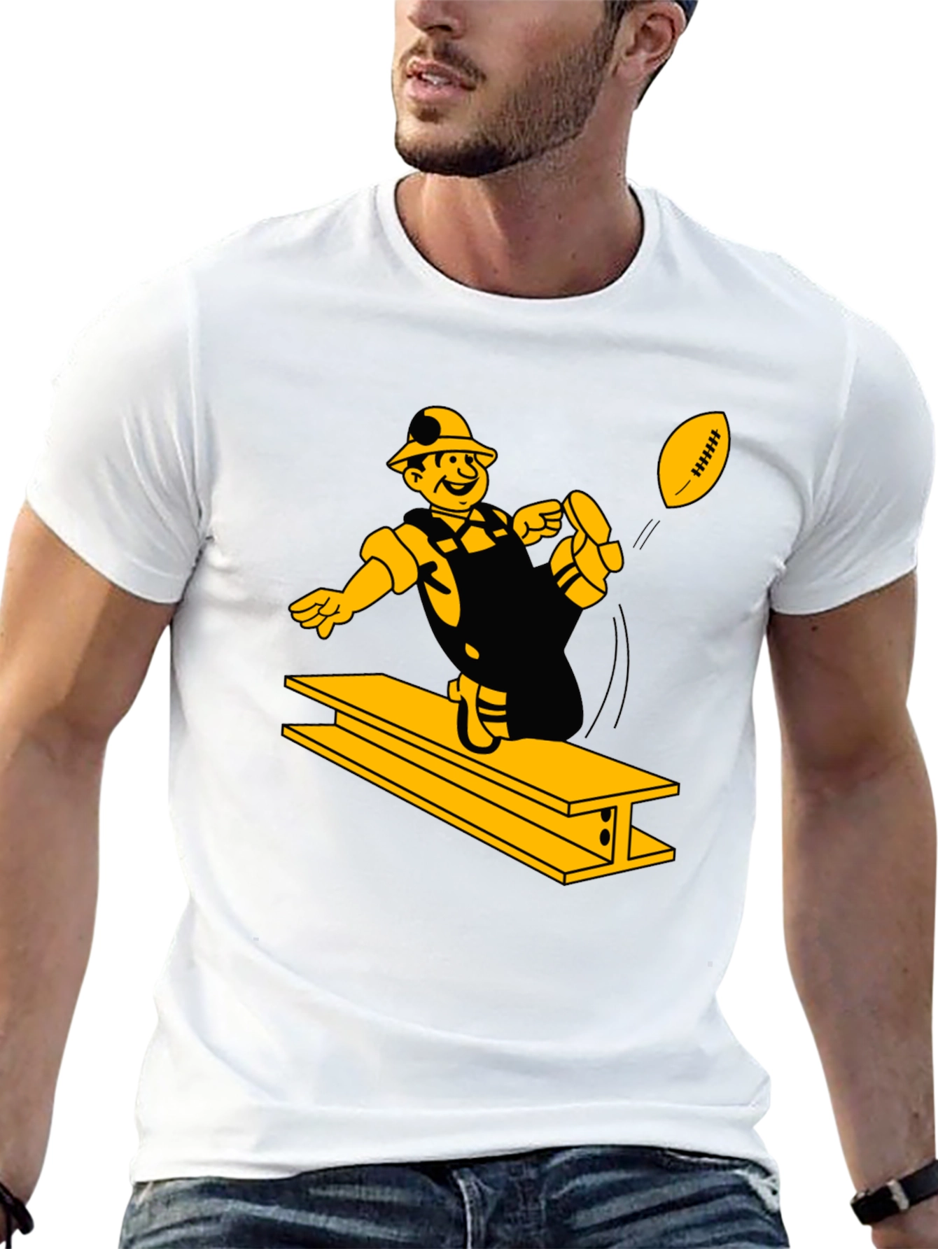 Pittsburgh Steelers Inspired Graphic T-Shirt