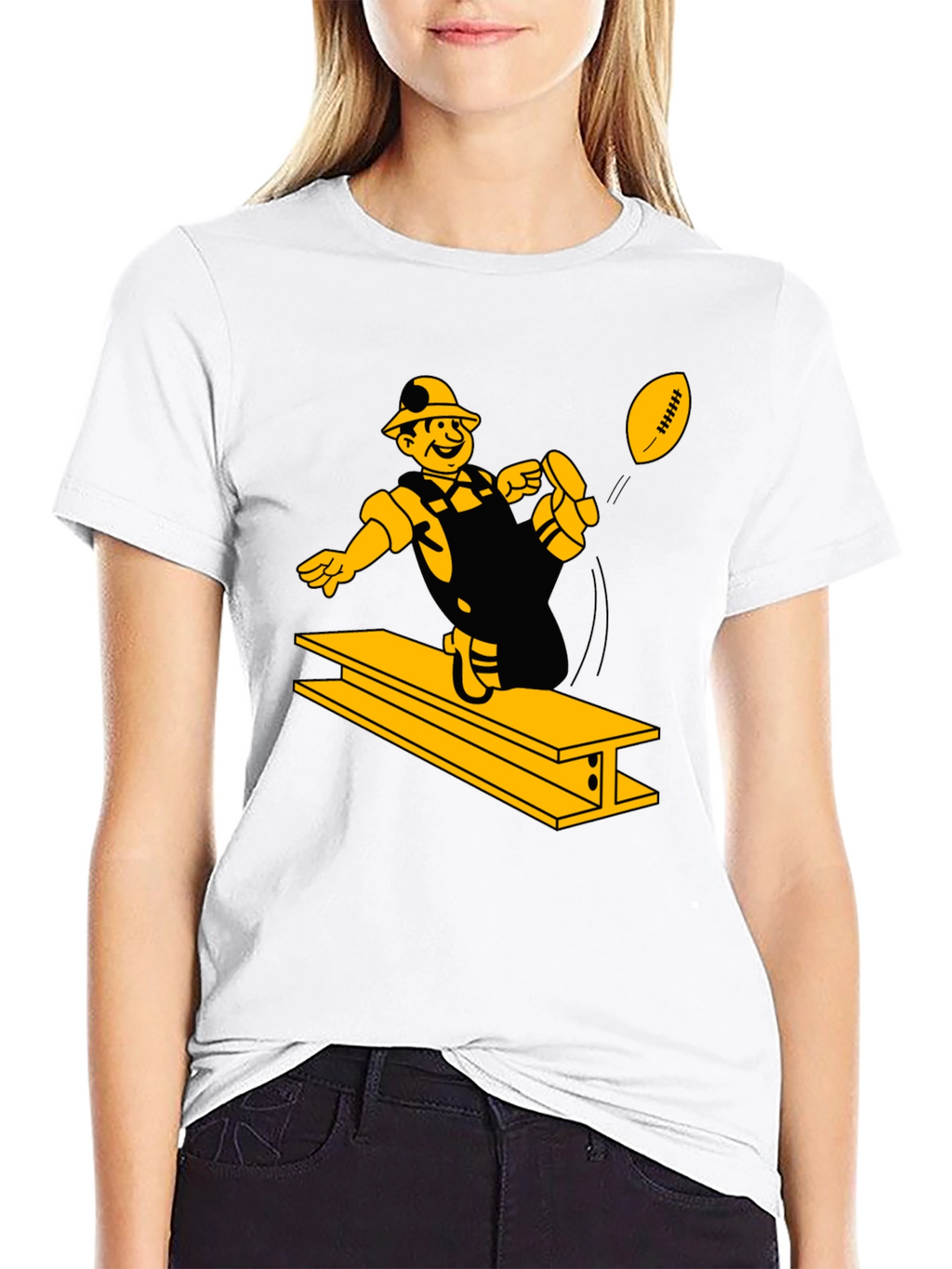 Pittsburgh Steelers Inspired Graphic T-Shirt