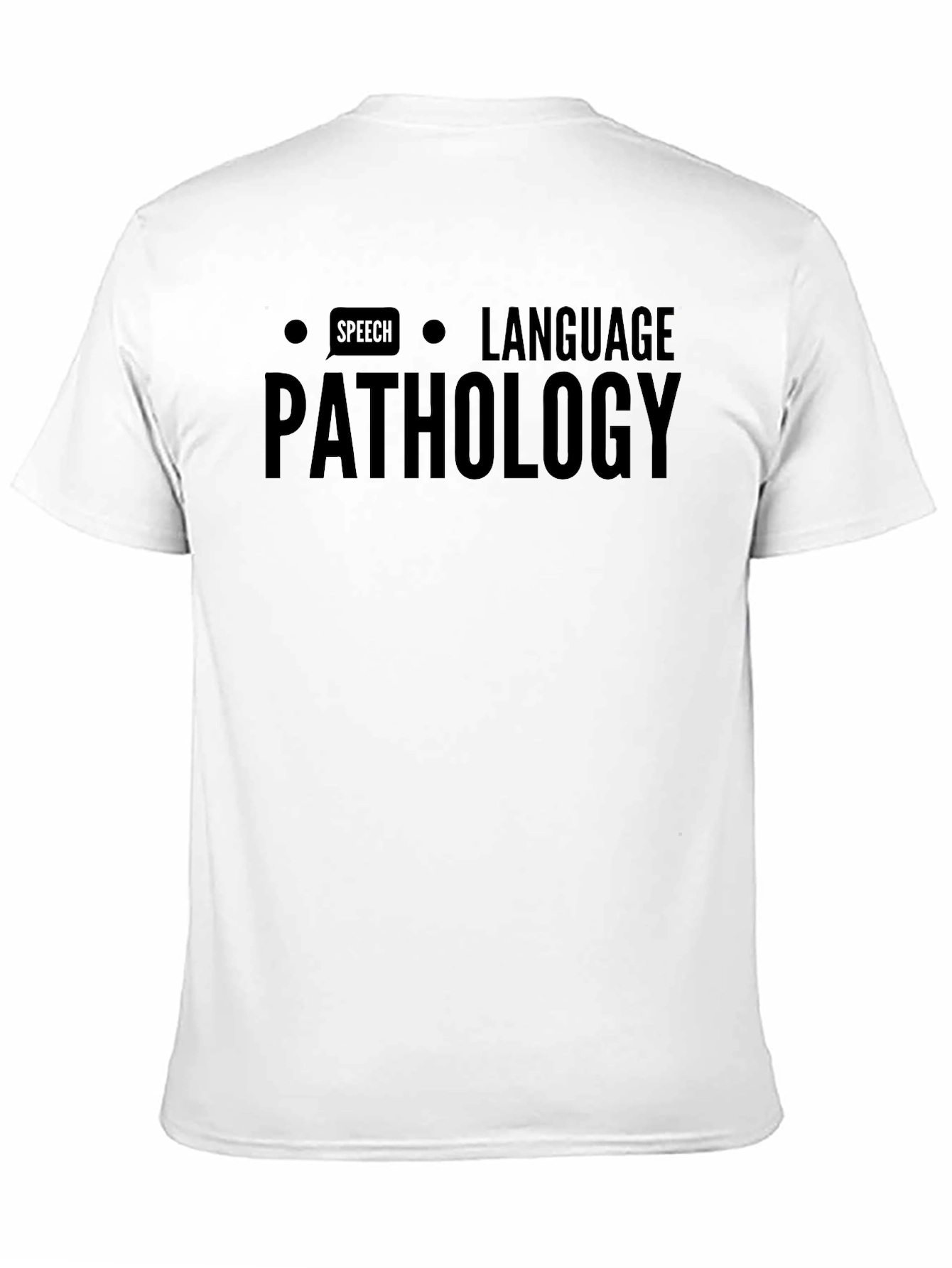 Speech Language Pathology Black T-Shirt
