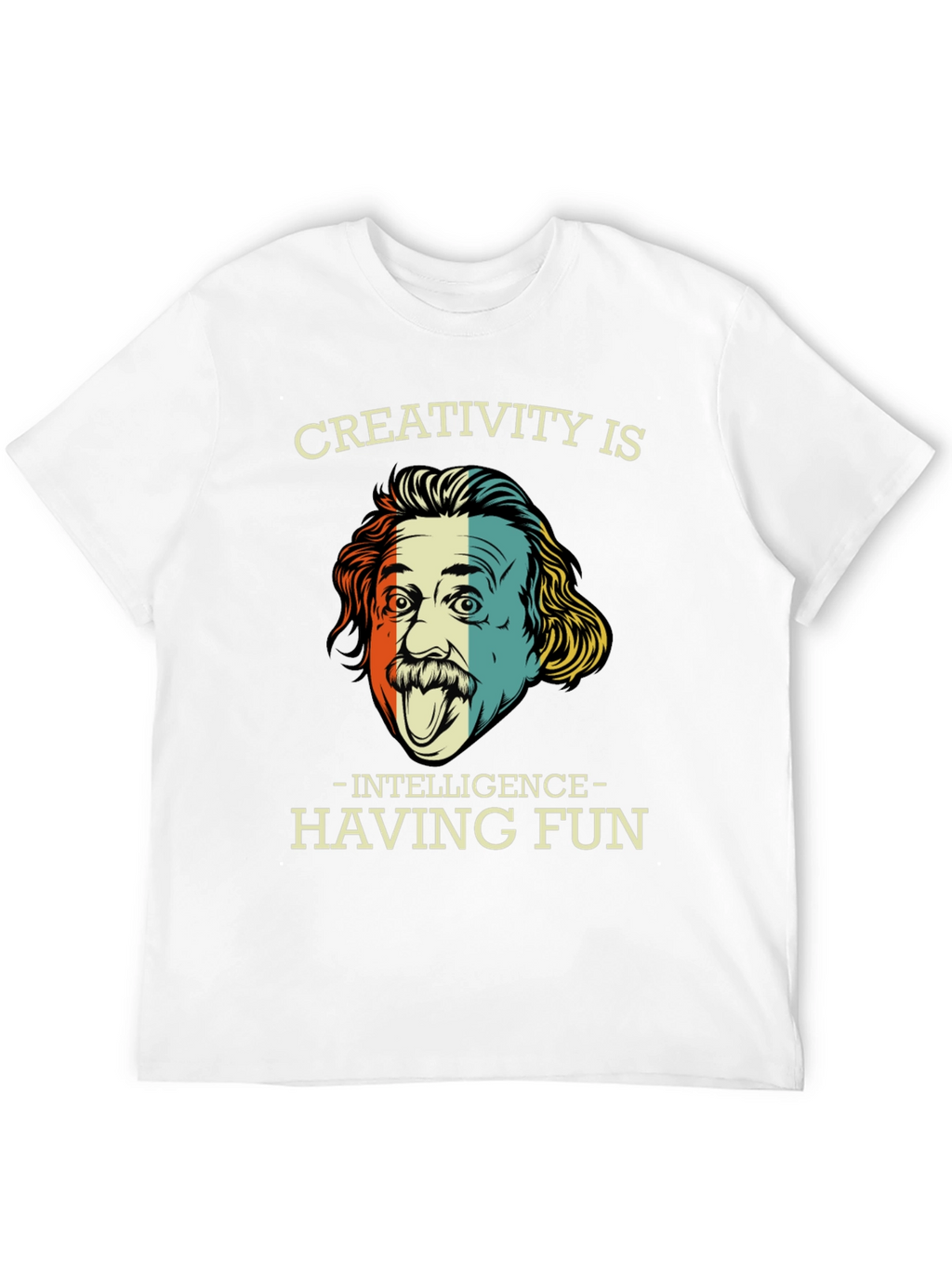 Creativity is Intelligence Funny Graphic T-Shirt
