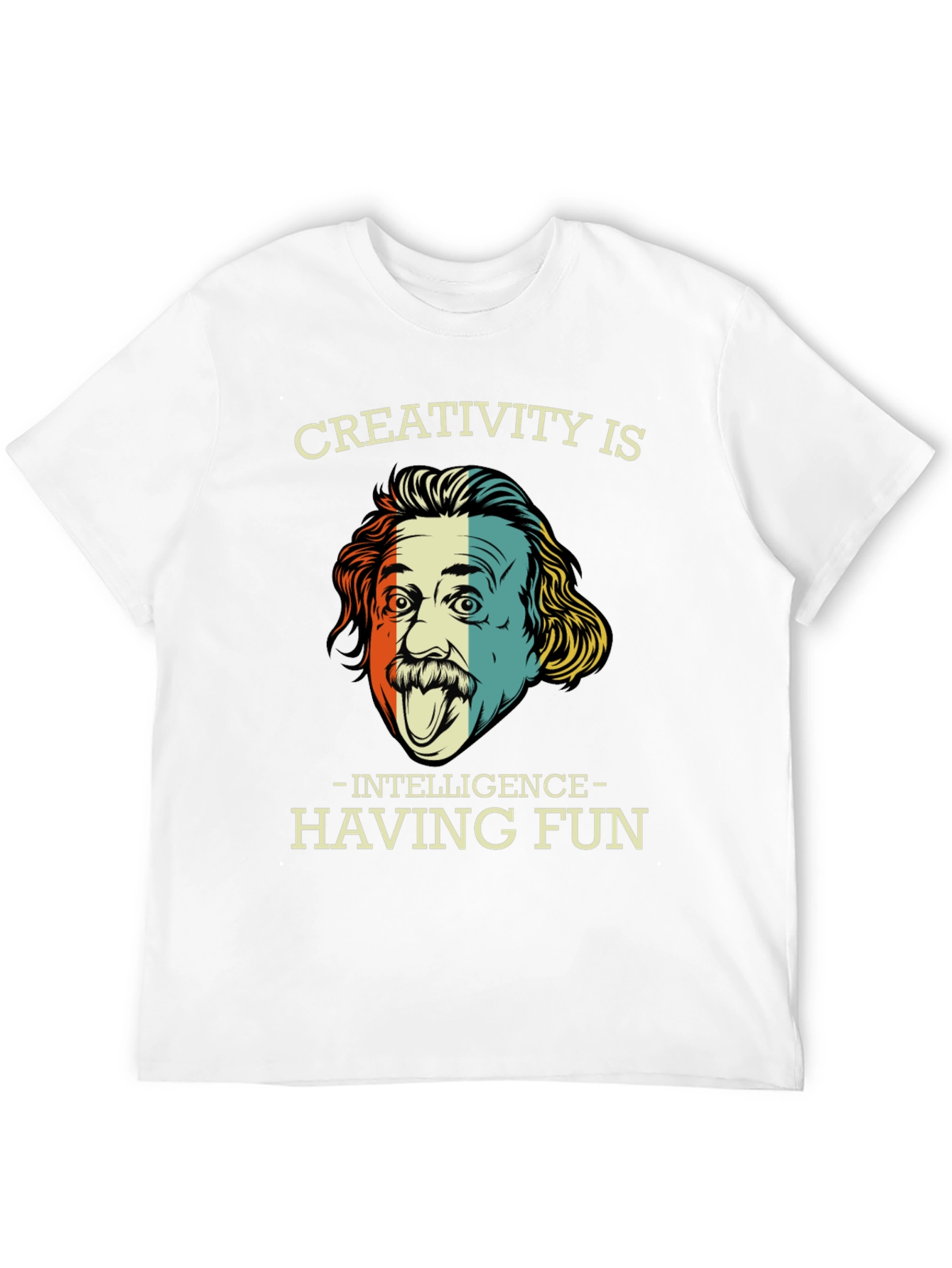 Creativity is Intelligence Funny Graphic T-Shirt
