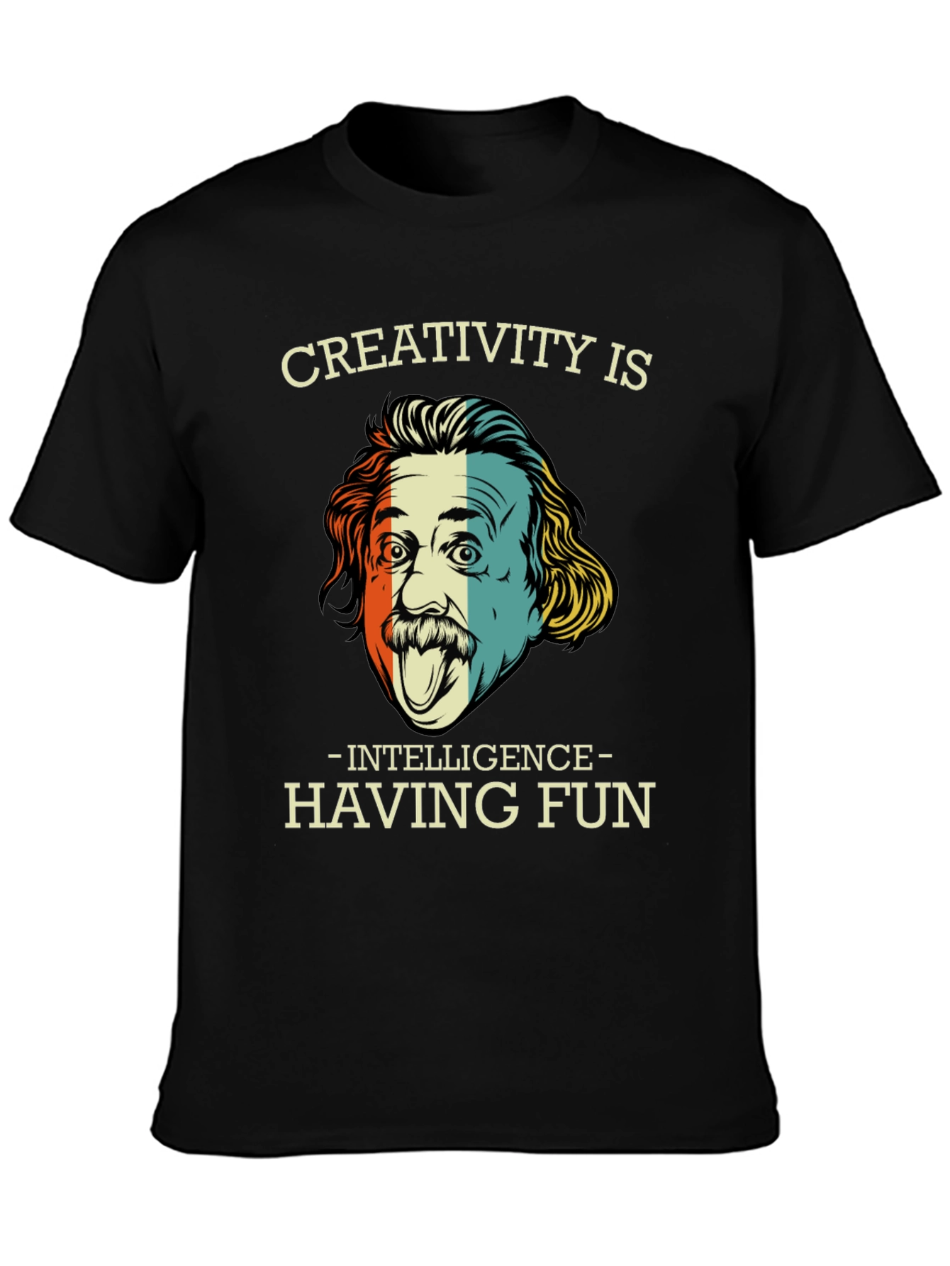 Creativity is Intelligence Funny Graphic T-Shirt
