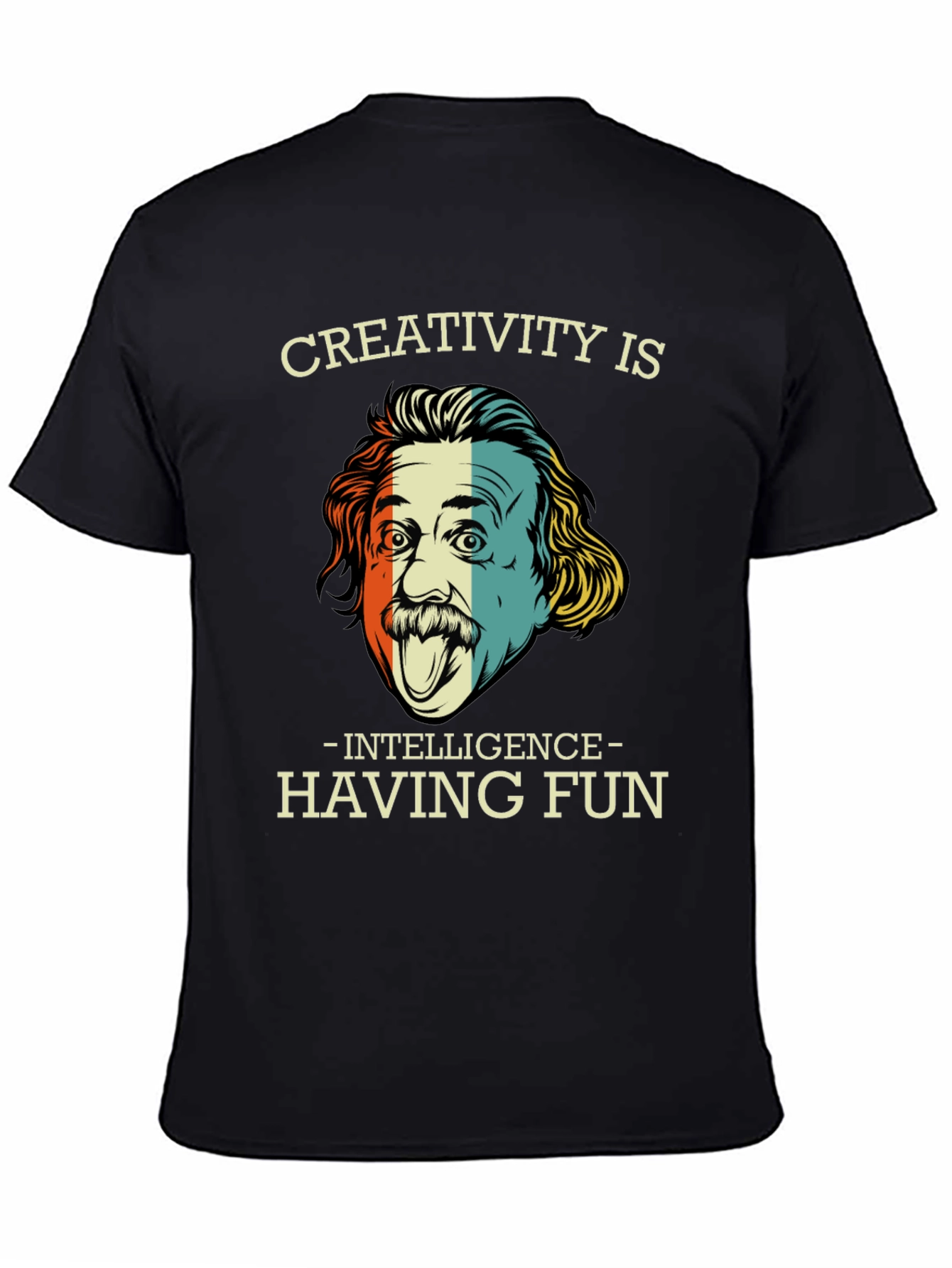 Creativity is Intelligence Funny Graphic T-Shirt