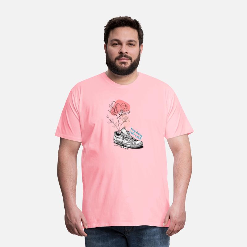 Floral Journey Sneak Eco Message Shirt