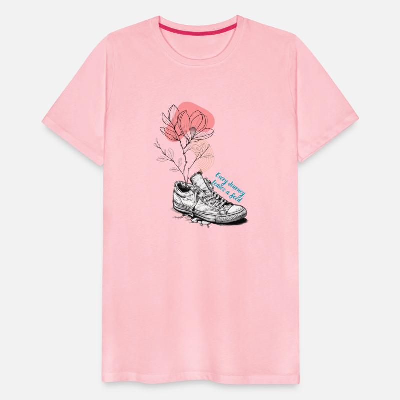 Floral Journey Sneak Eco Message Shirt