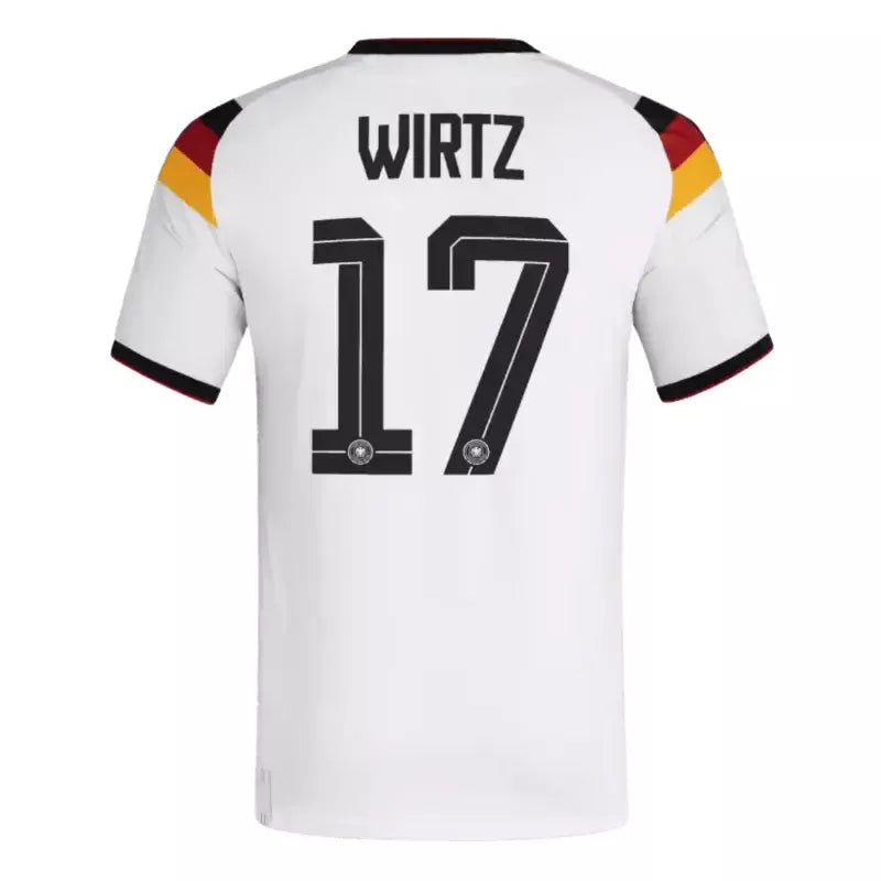 Florian Wirtz 2026 Germany Home Jersey Back