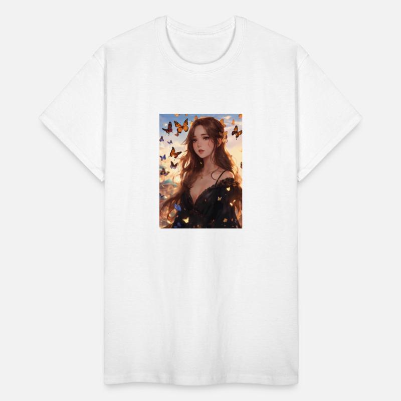 Flutter into Fantasy: Ethereal Butterfly T-Shirts