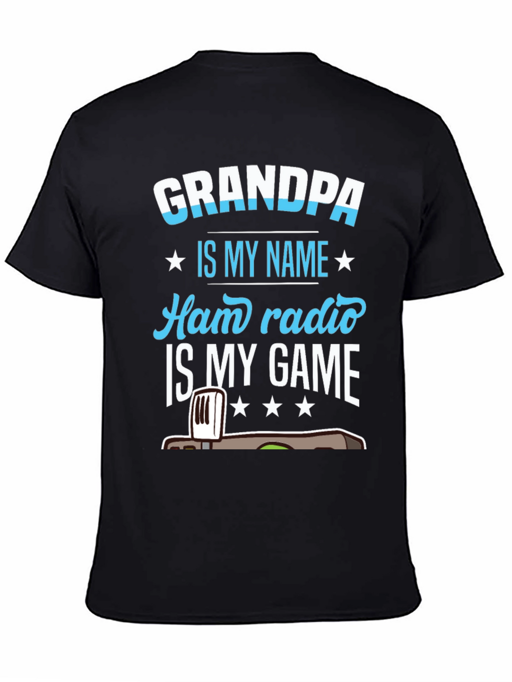Grandpa Ham Radio Gamer T-Shirt