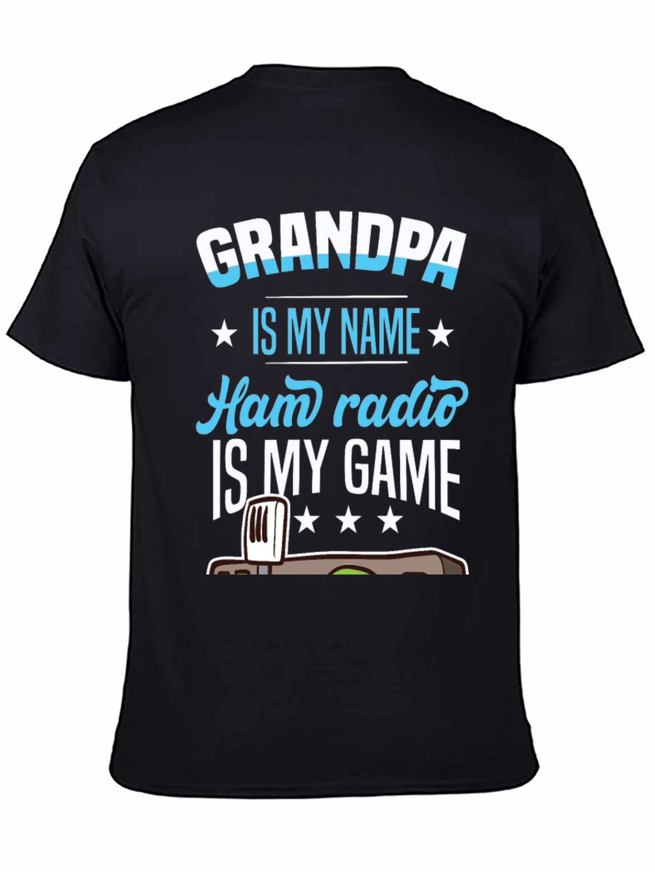 Grandpa Ham Radio Gamer T-Shirt