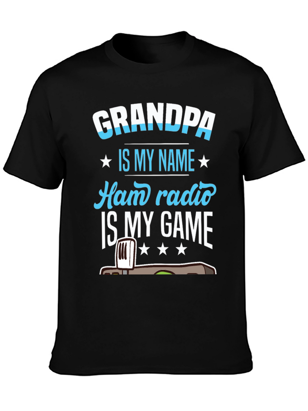 Grandpa Ham Radio Gamer T-Shirt
