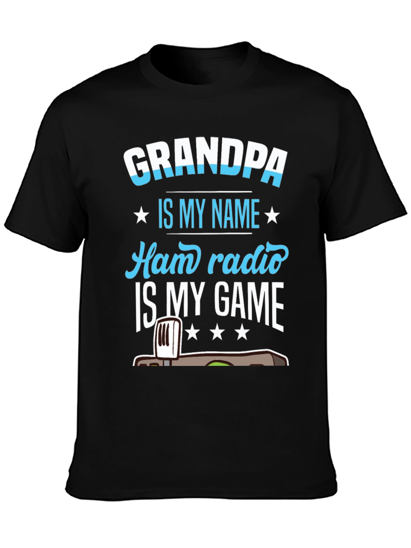 Grandpa Ham Radio Gamer T-Shirt