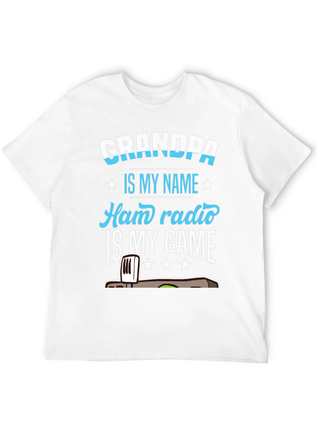 Grandpa Ham Radio Gamer T-Shirt