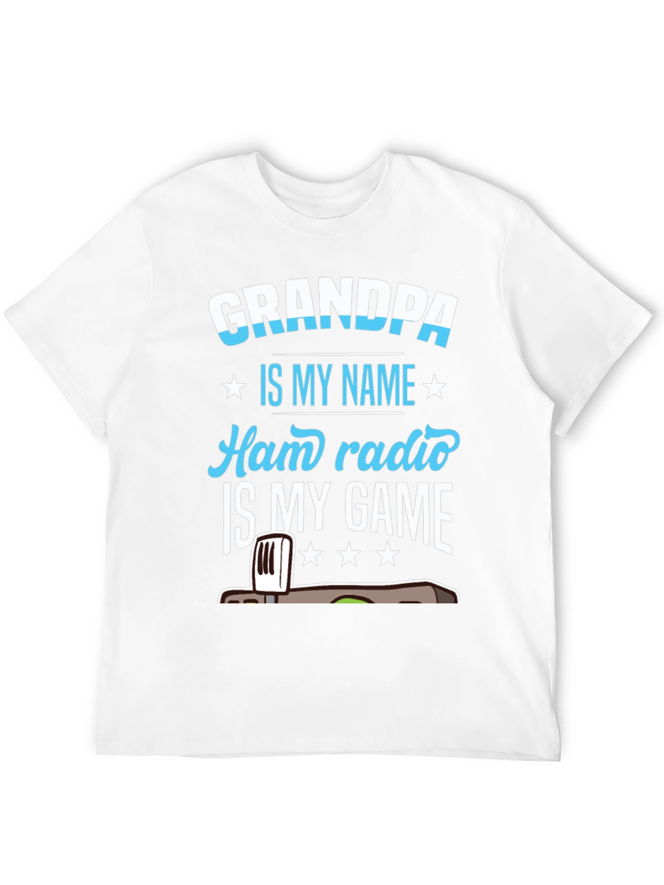 Grandpa Ham Radio Gamer T-Shirt