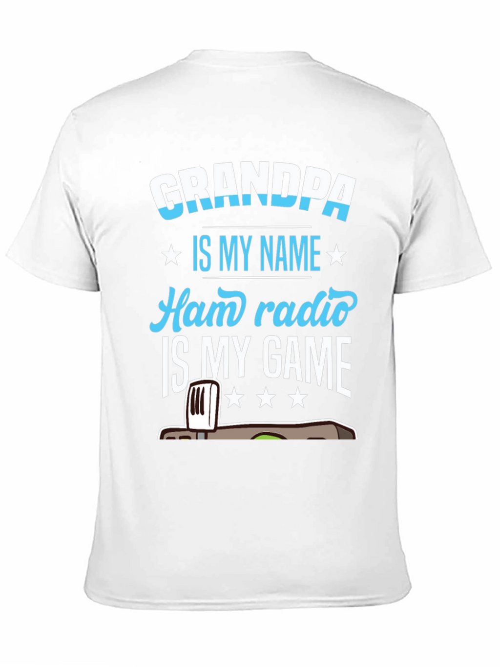 Grandpa Ham Radio Gamer T-Shirt