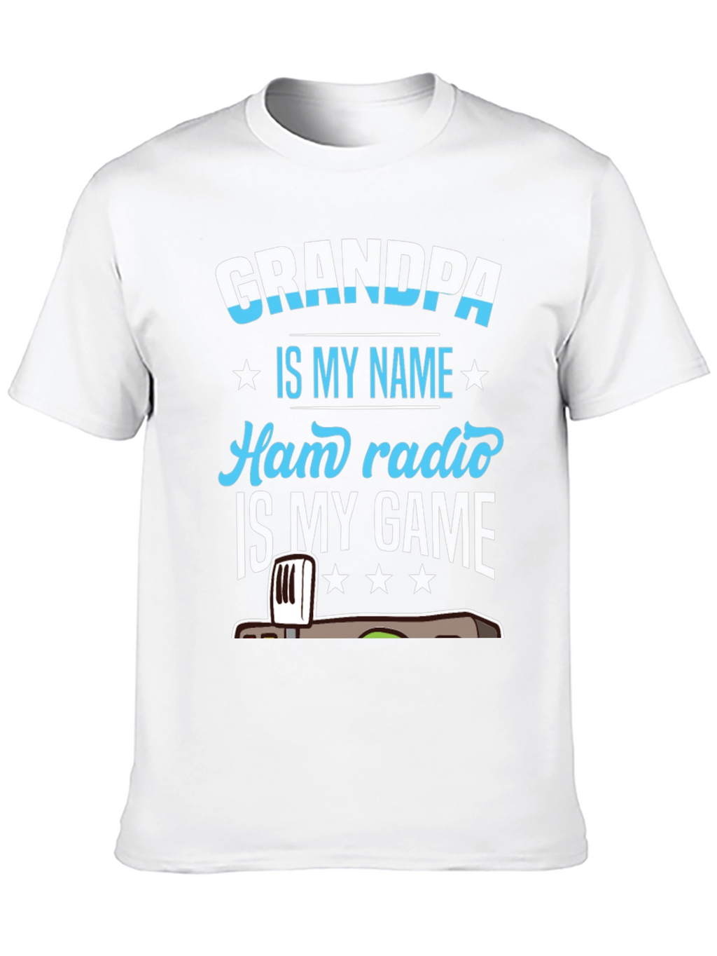 Grandpa Ham Radio Gamer T-Shirt
