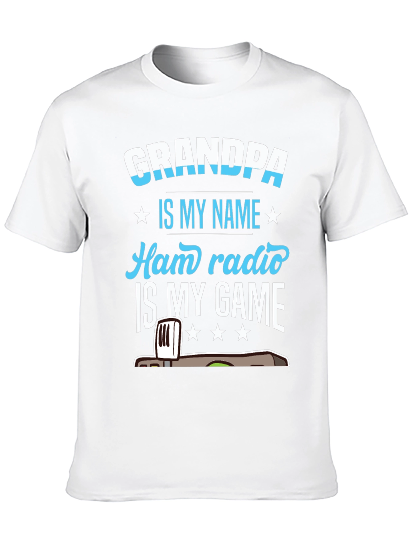 Grandpa Ham Radio Gamer T-Shirt
