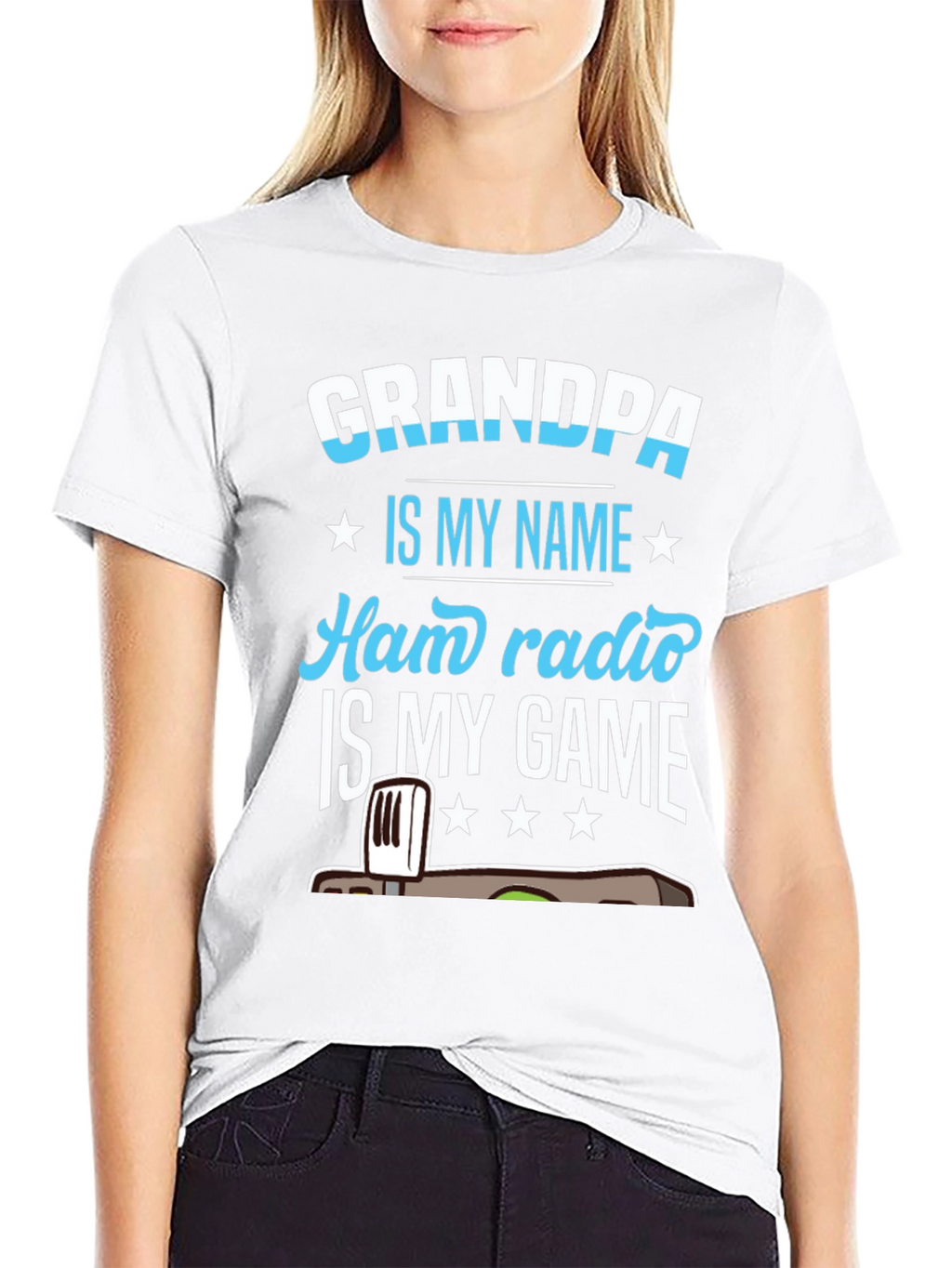 Grandpa Ham Radio Gamer T-Shirt