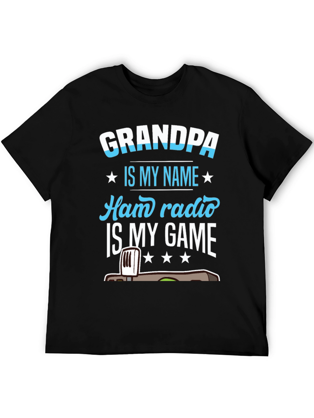 Grandpa Ham Radio Gamer T-Shirt