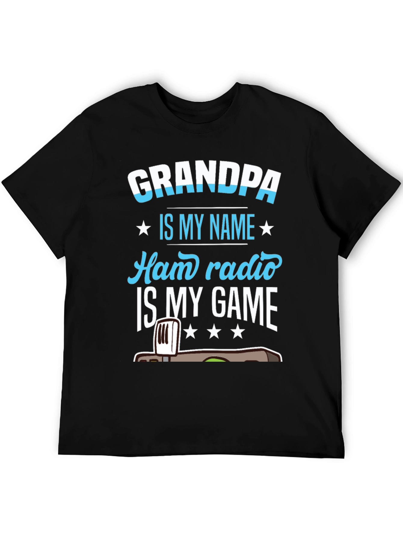 Grandpa Ham Radio Gamer T-Shirt