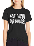 One Earth One Choice Graphic Tee - Eco-Friendly T-Shirt
