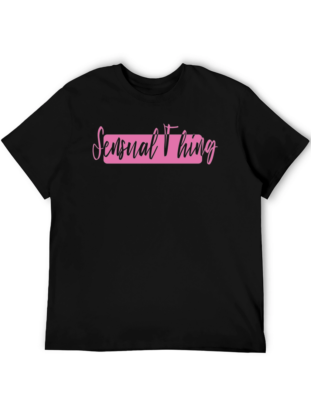 Sensual Thing Graphic T-Shirt - Black