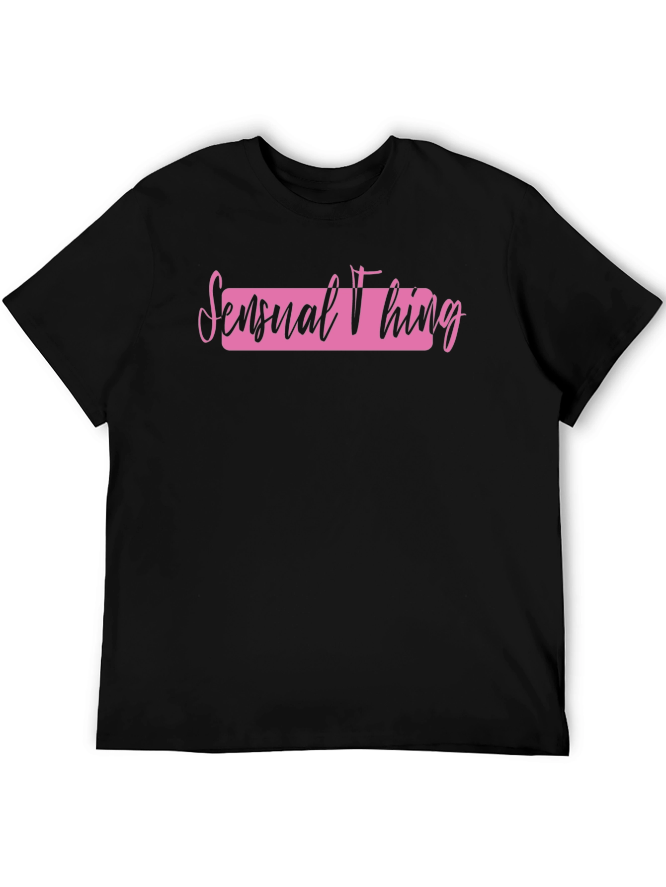 Sensual Thing Graphic T-Shirt - Black