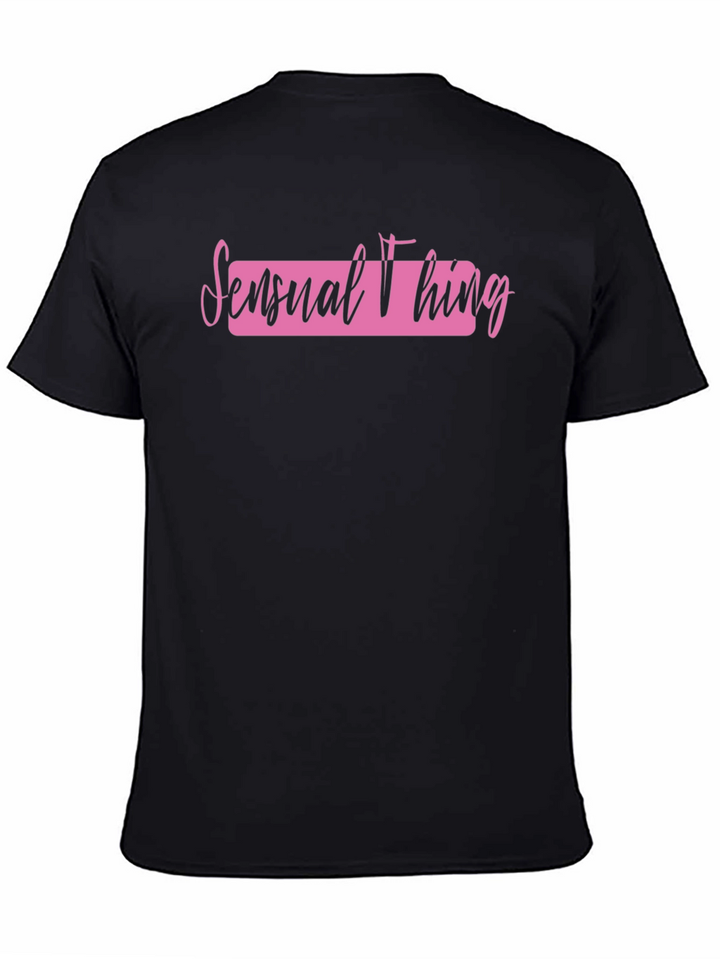 Sensual Thing Graphic T-Shirt - Black