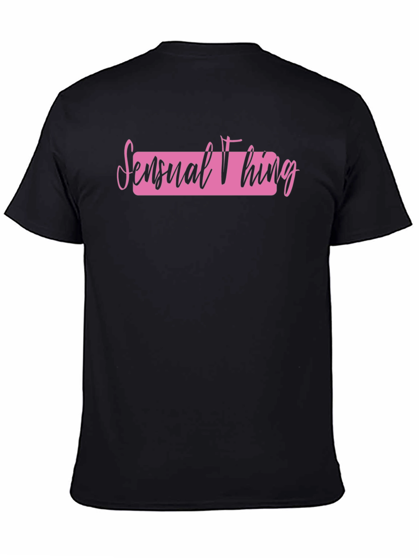 Sensual Thing Graphic T-Shirt - Black