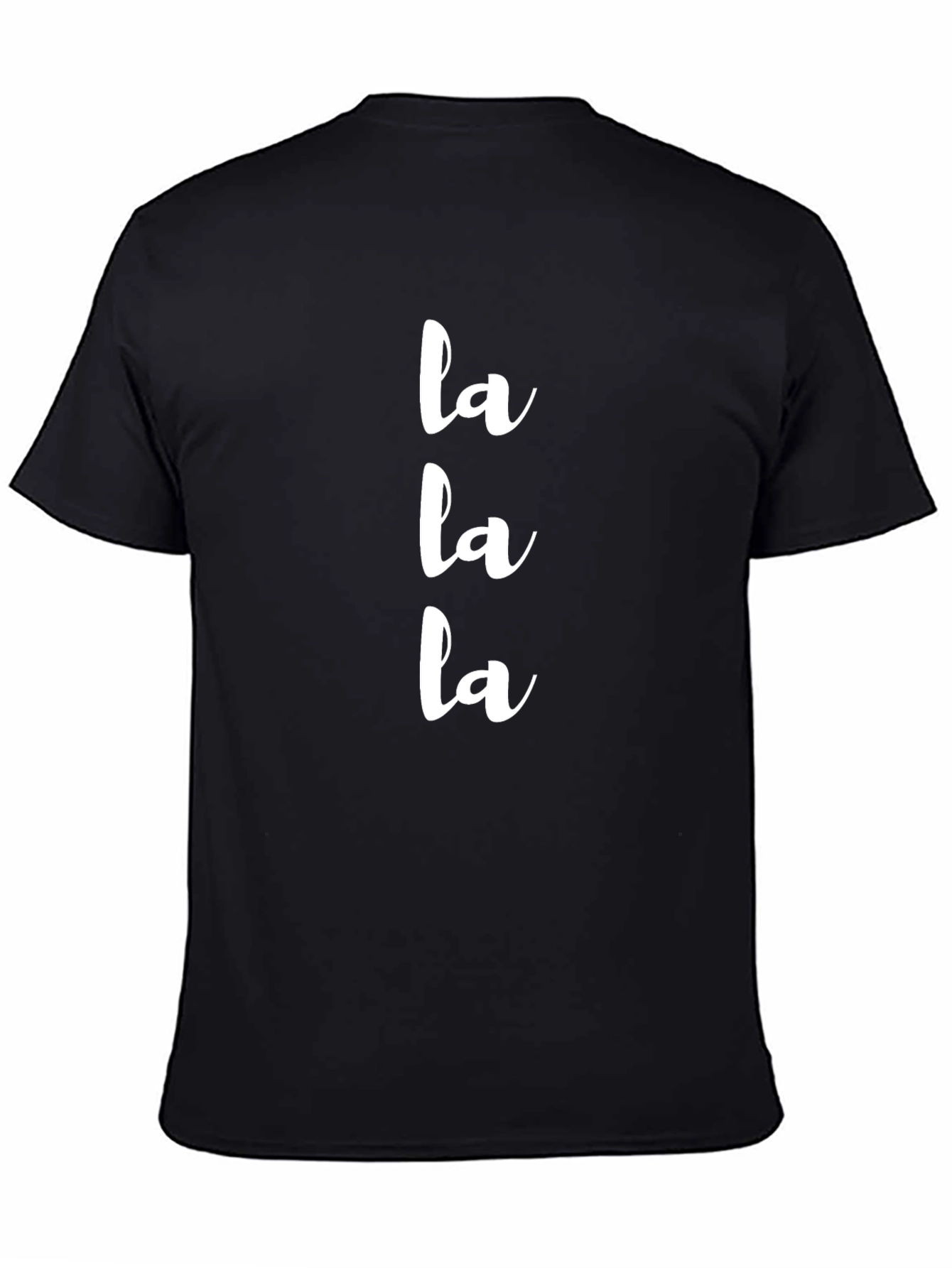 La La La Graphic Tee - Trendy Casual T-Shirt