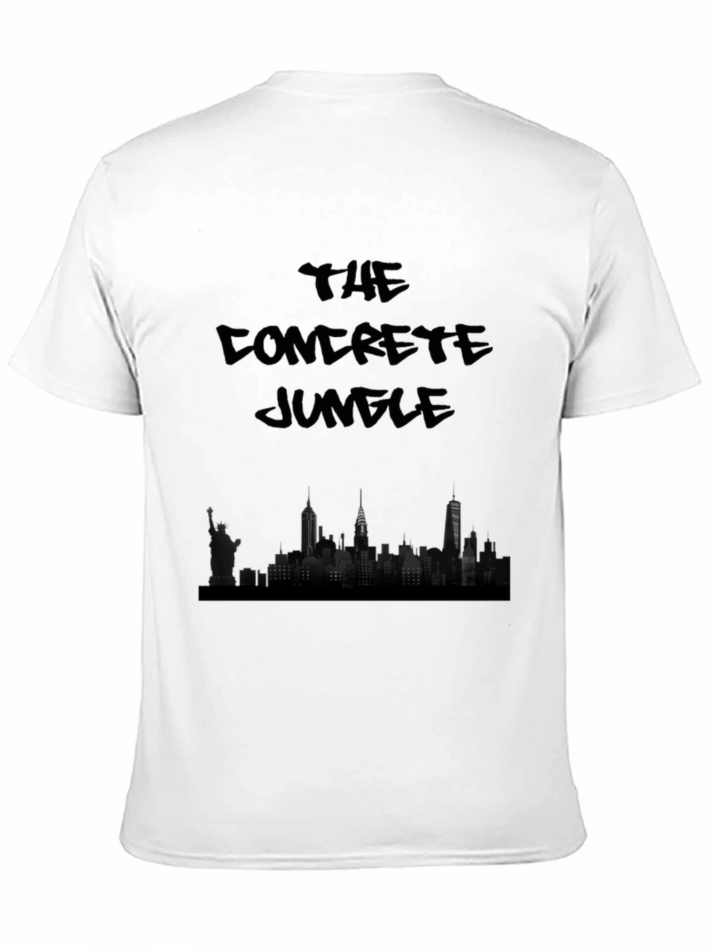 The Concrete Jungle Mens Black T-Shirt