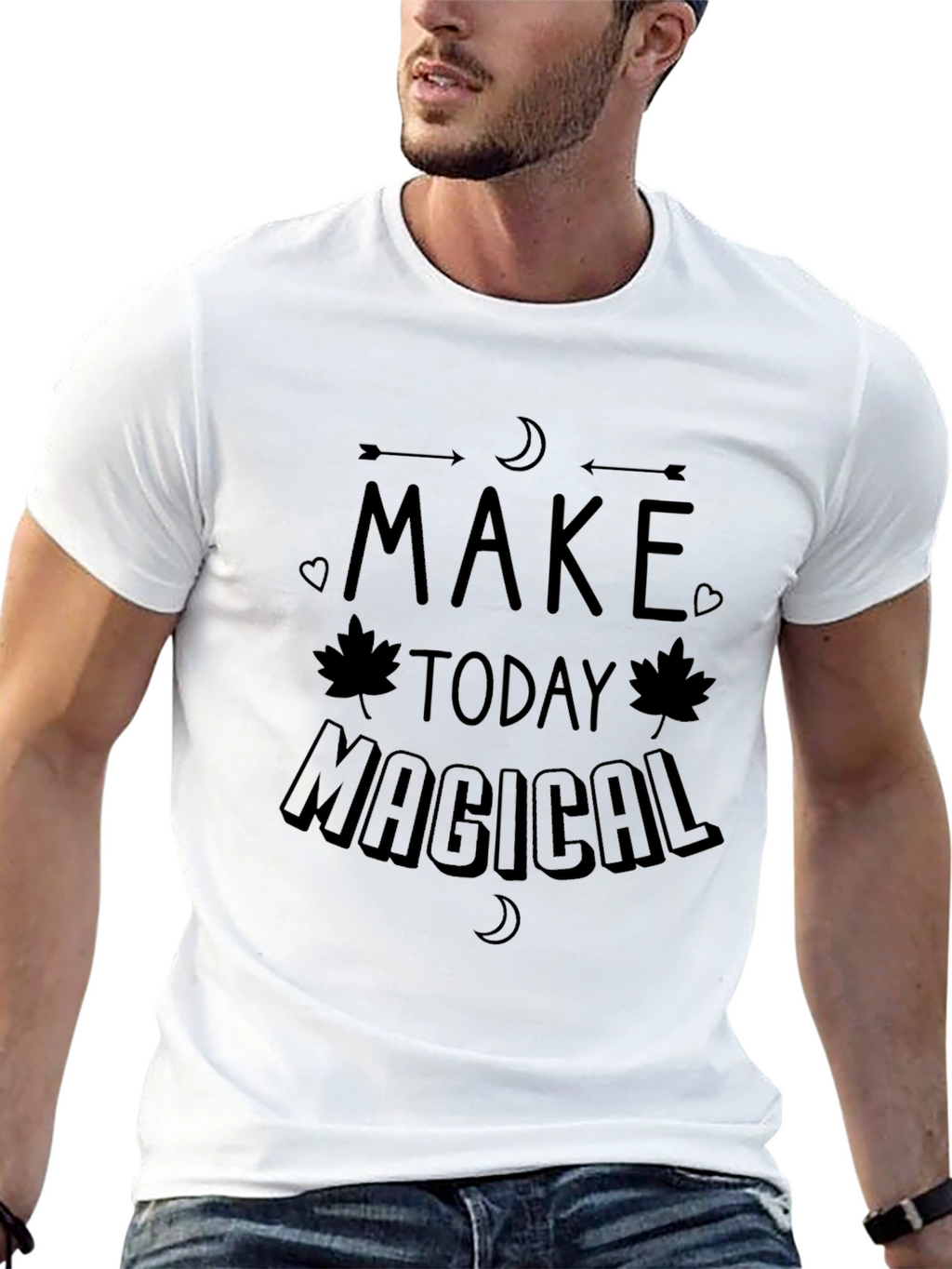 Magical Today Black Graphic Tee