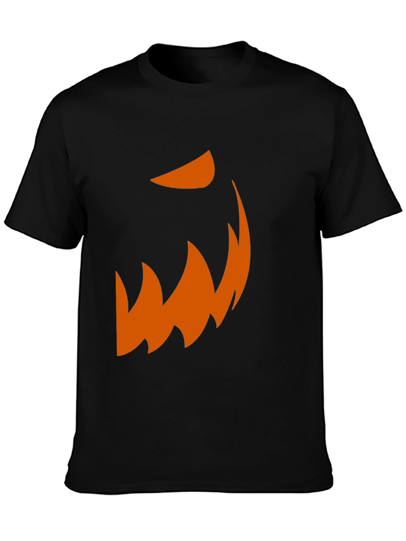 Jack-o-Lantern Face Graphic Tee - Halloween