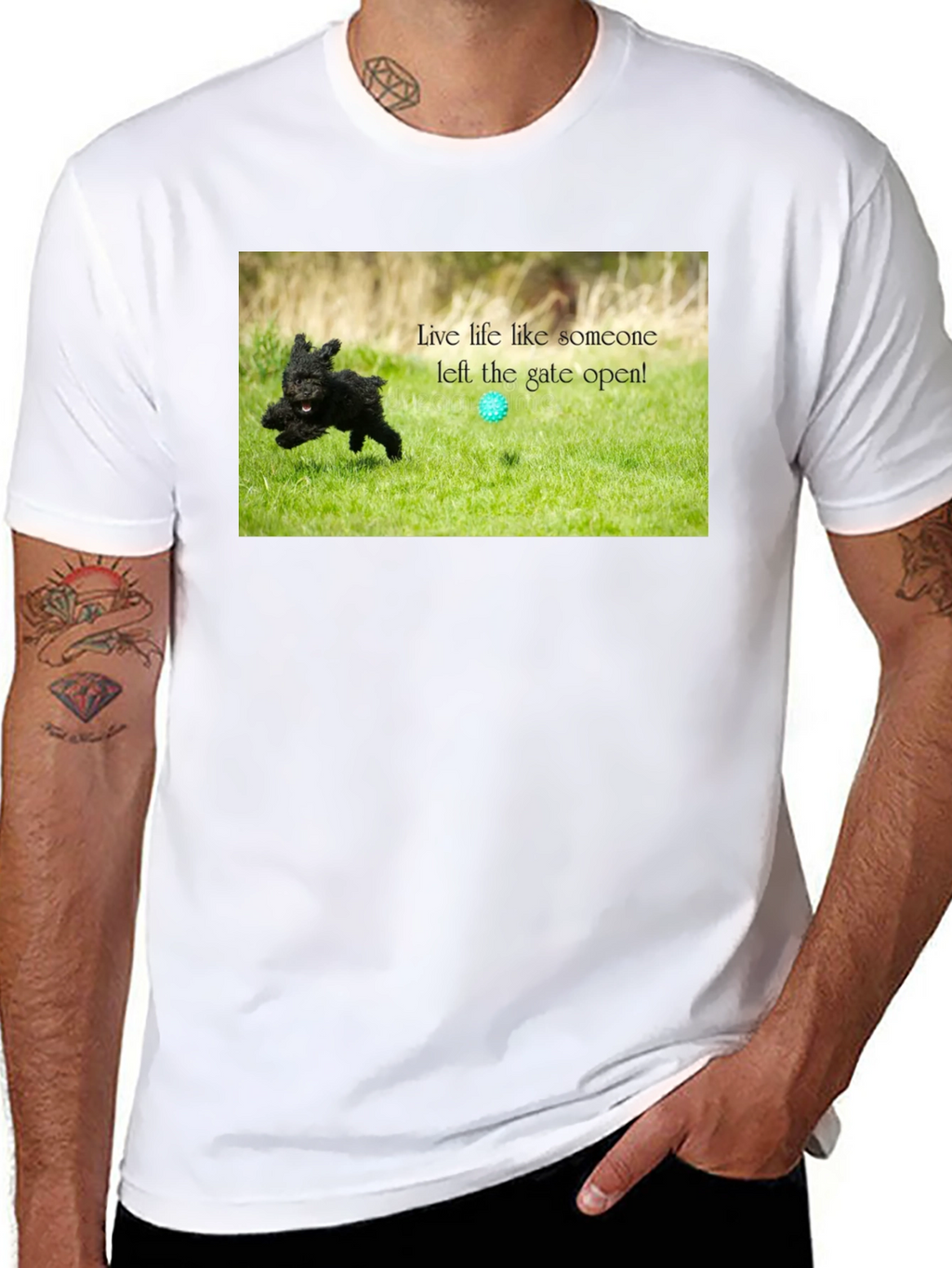 Live Life Like Someone Left the Gate Open T-Shirt