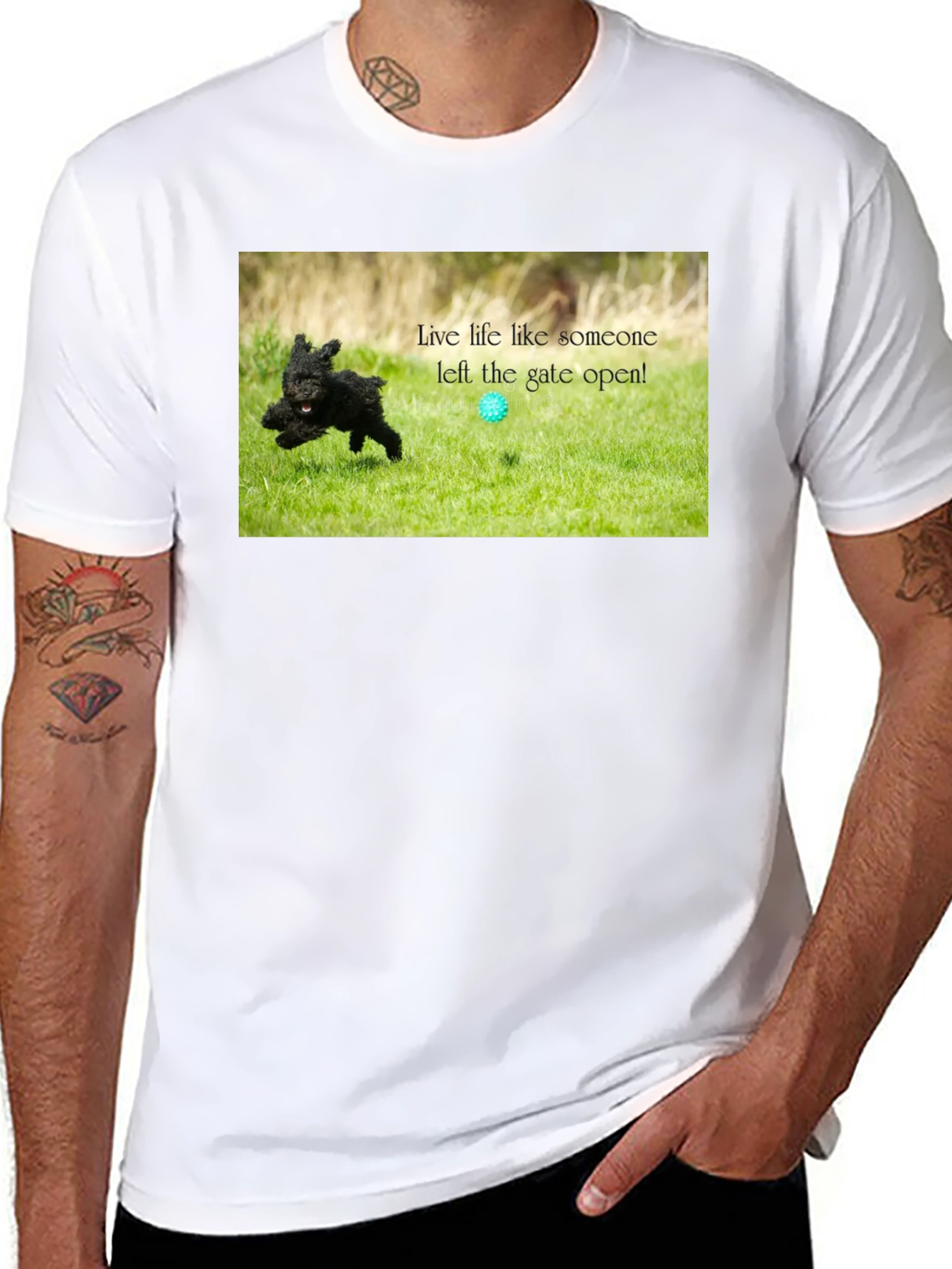 Live Life Like Someone Left the Gate Open T-Shirt