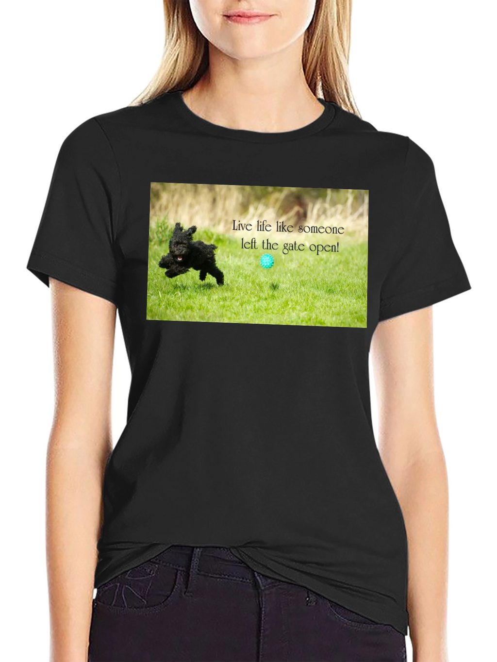 Live Life Like Someone Left the Gate Open T-Shirt