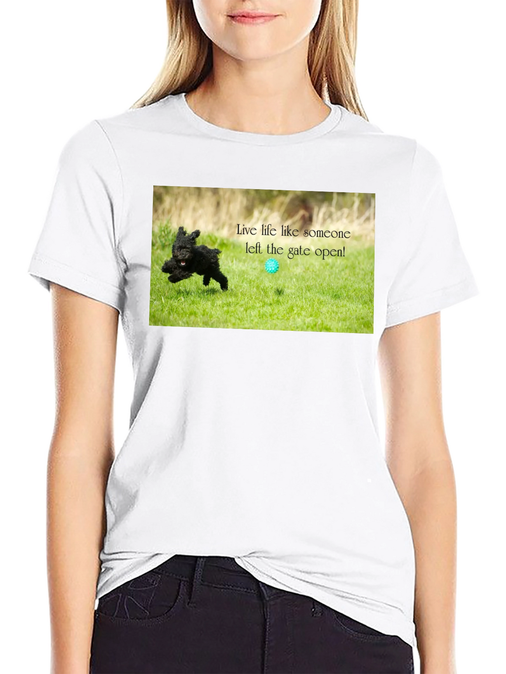 Live Life Like Someone Left the Gate Open T-Shirt