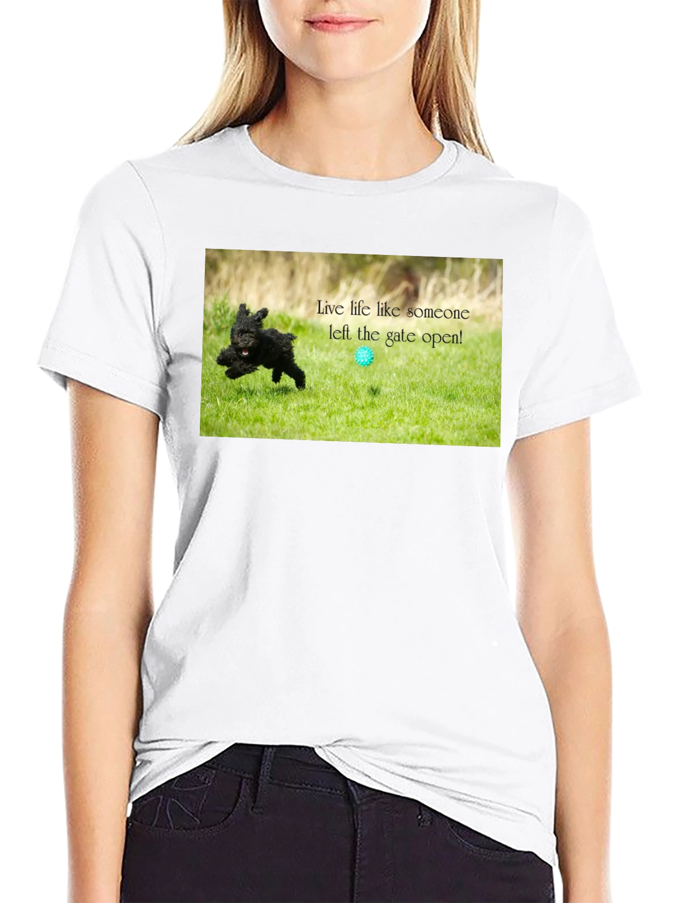 Live Life Like Someone Left the Gate Open T-Shirt